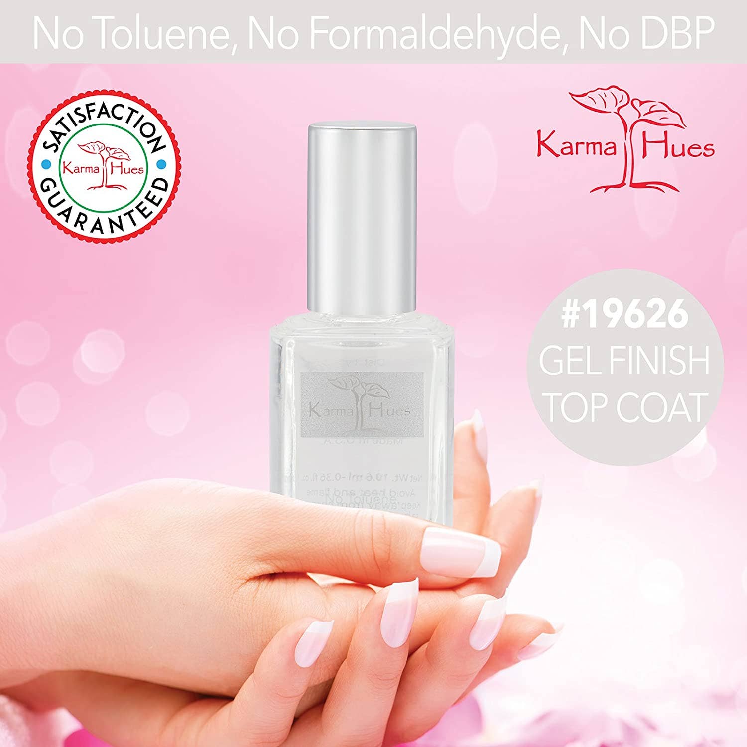 Karma Organic spa - Gel Finish Top Coat - Nail Treatment