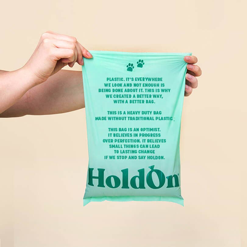 HoldOn Bags - Dog Poop Bags (120 Bags/8 Rolls)