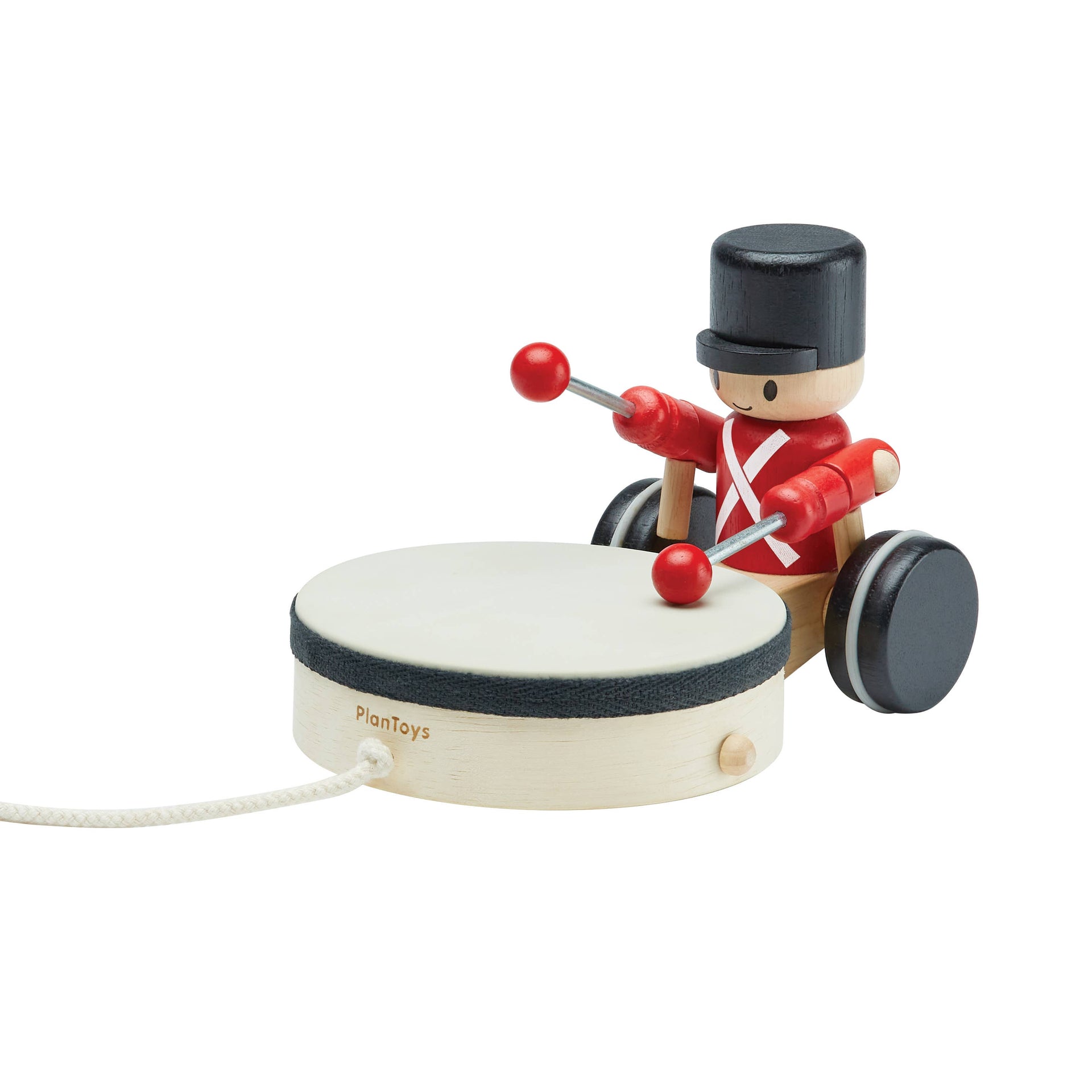 PlanToys - Pull Along Drummer