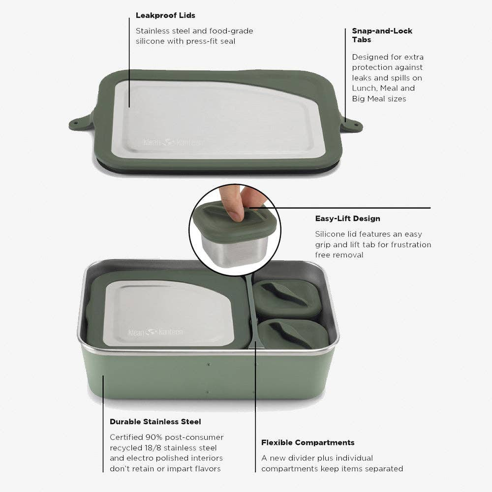 Klean Kanteen - Rise Food Box Family Set