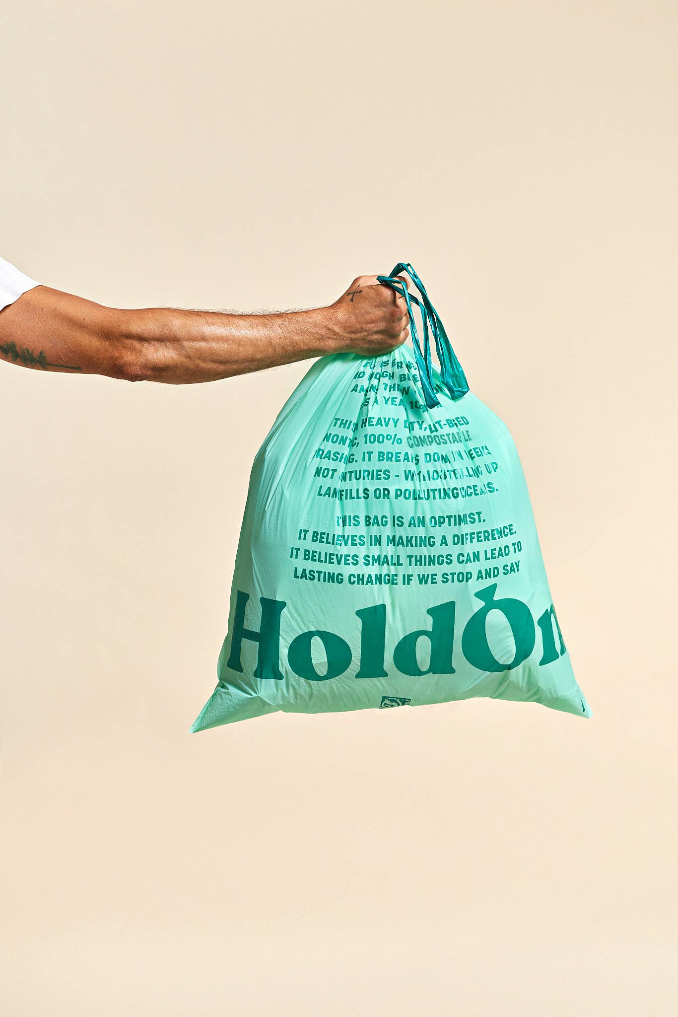 HoldOn Bags - Tall Kitchen Drawstring Bags (25 pack)