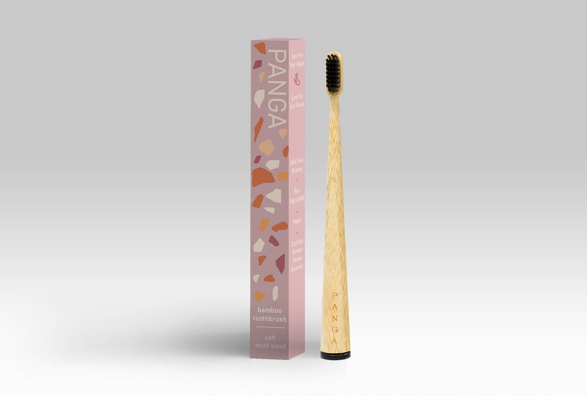 PANGA - Bamboo Toothbrush- Adult