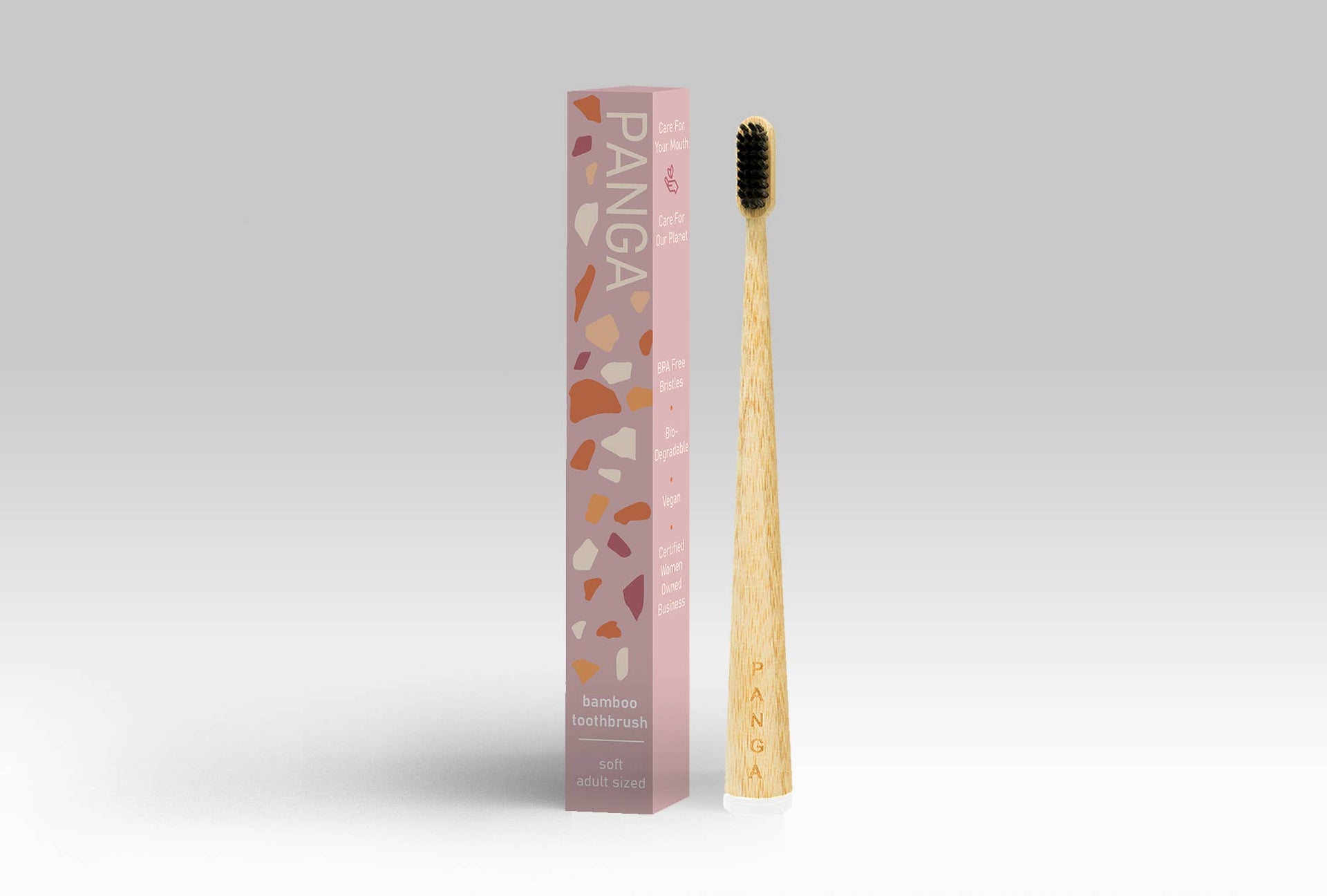 PANGA - Bamboo Toothbrush- Adult