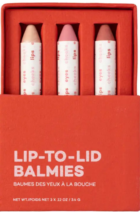 3 in 1 Lip to Lids Balmies