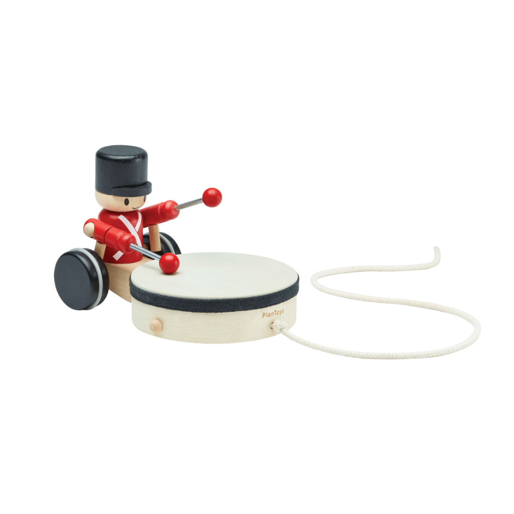 PlanToys - Pull Along Drummer