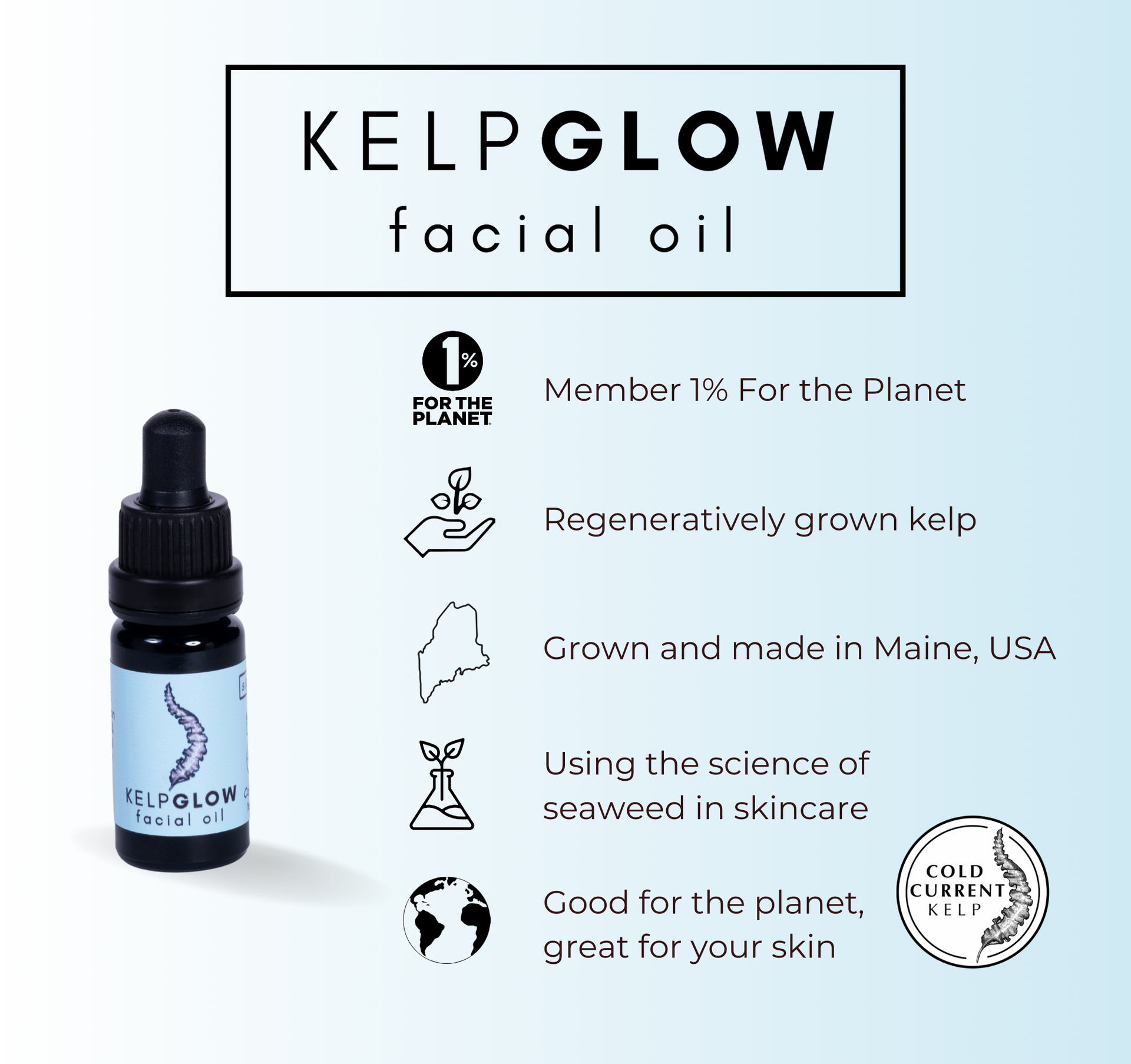 Cold Current Kelp - citrus KelpGlow Facial Oil Mini