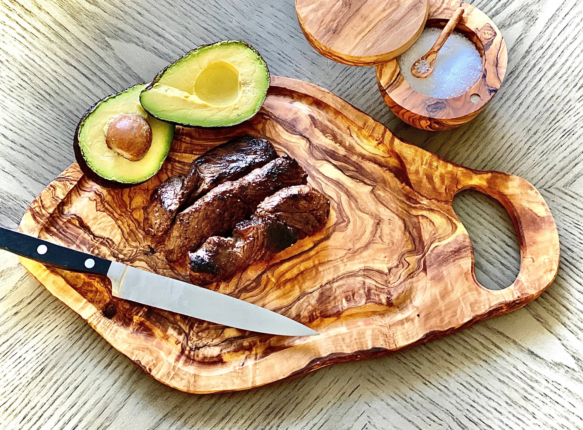 Natural Olive Wood Cutting Boards