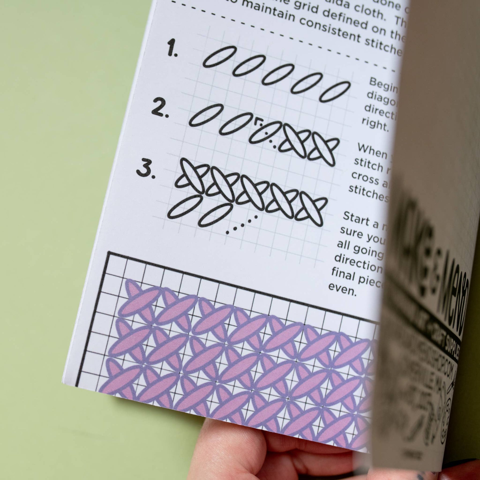 Make & Mend - 'Embroidery + Cross Stitch Basics Guide' Zine