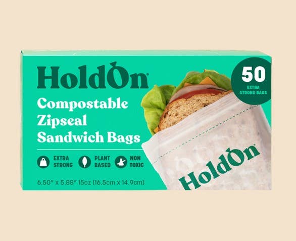 HoldOn Bags - Sandwich Zipseal Bags (50 pack)