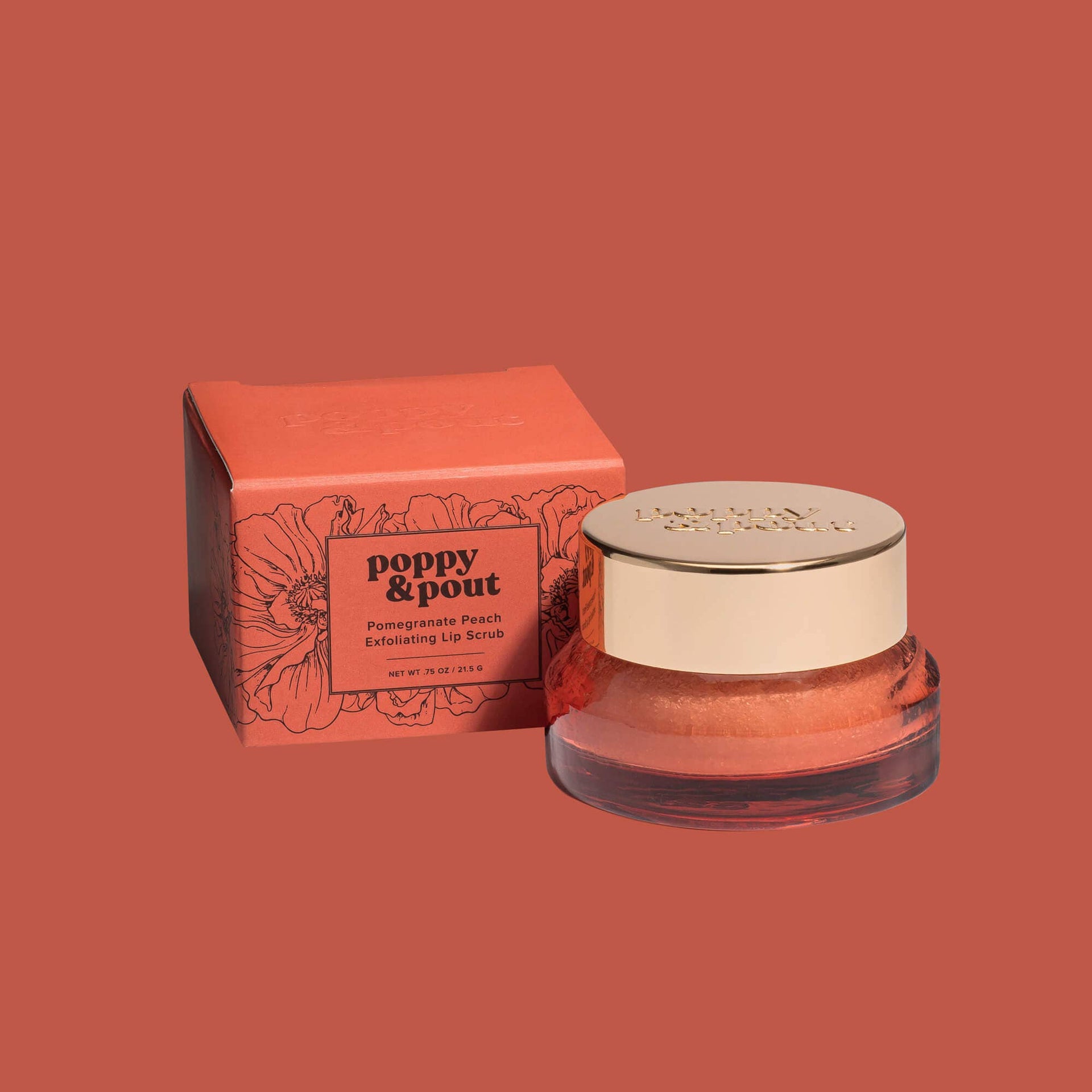 Poppy & Pout - Lip Scrub