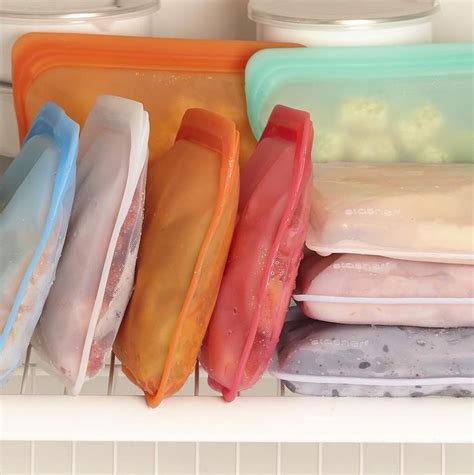 Stasher Reusable Silicone Half Gallon Storage Bag  Annies Blue Ribbon  General Store